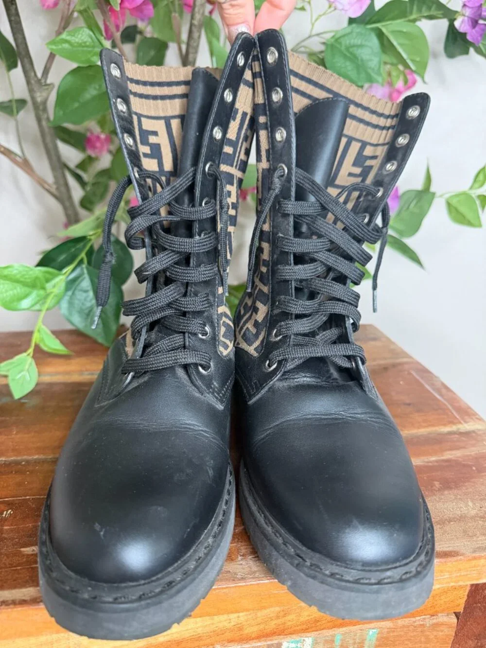 Fendi Combat / Biker Boots - Picture 5 of 6